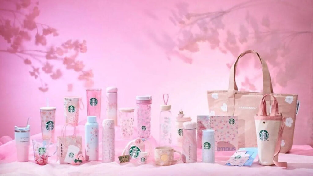 Starbucks Japan 2025 Cherry Blossom Collection