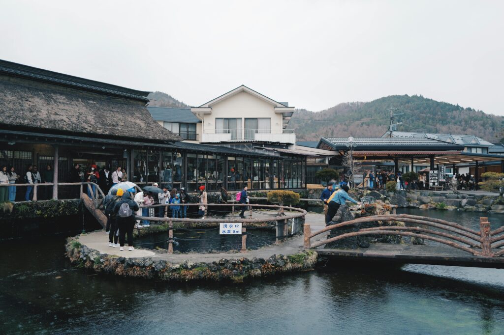 Oshino Hakkai Village Yamanashi