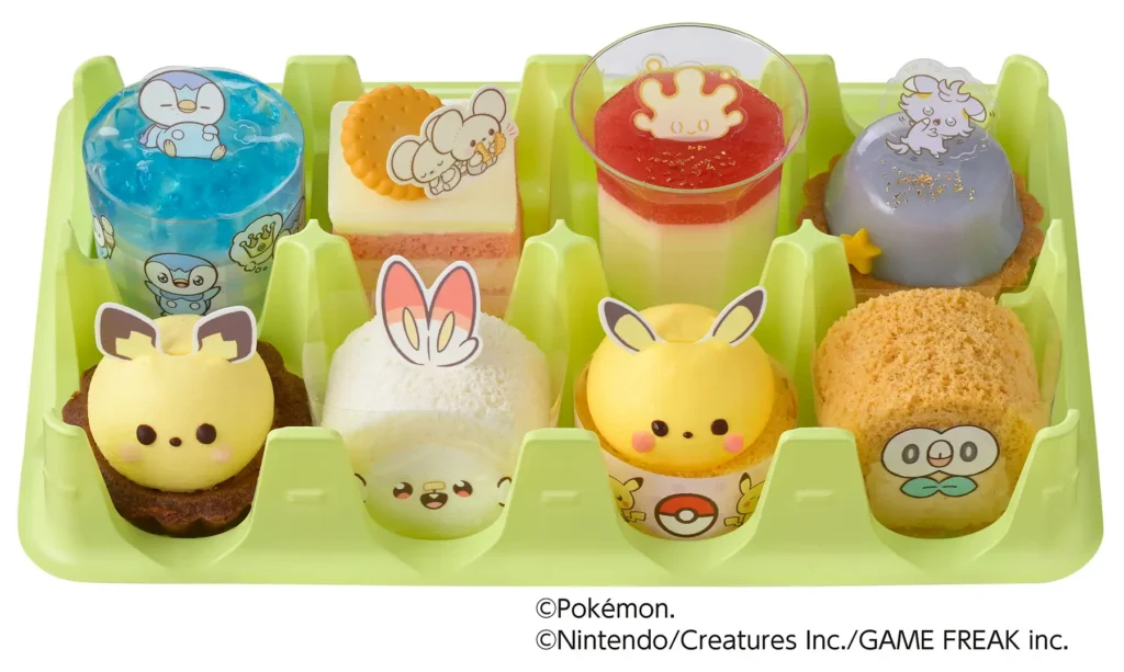 Super-Cute Pokémon Cakes in Japan