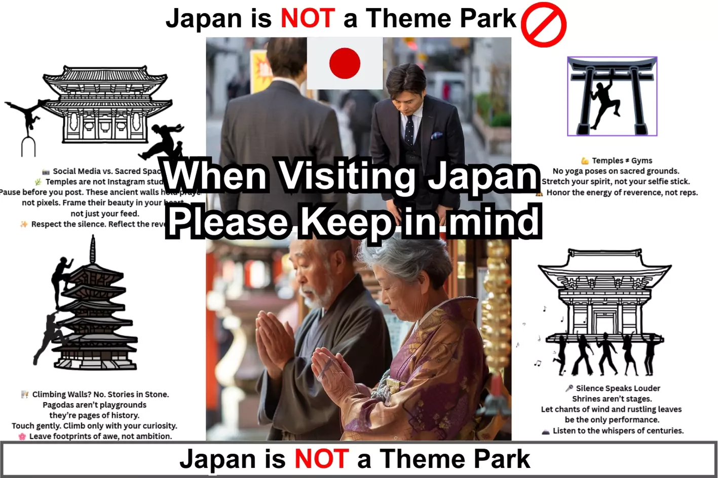 respectful travel in Japan