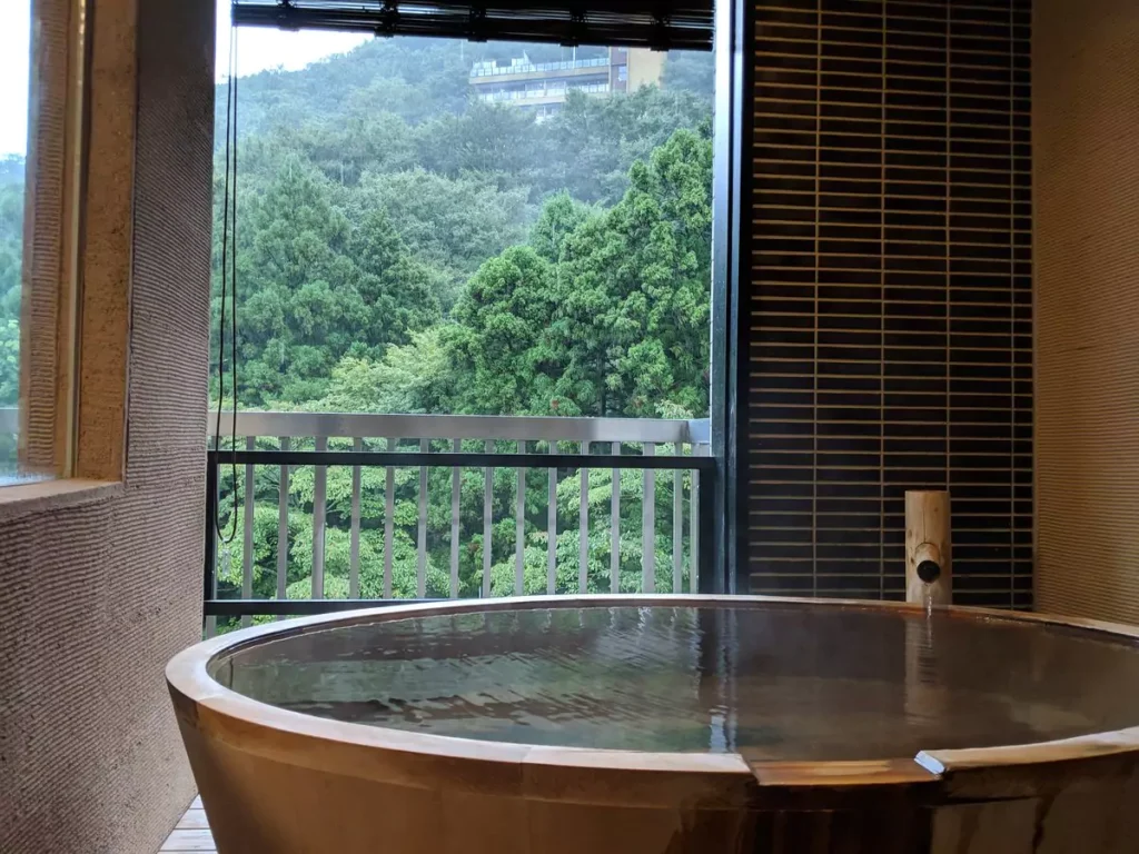 ryokan with private onsen