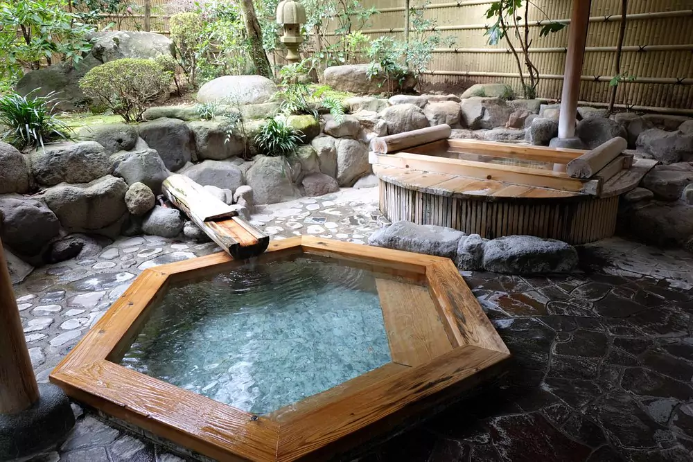 ryokan with private onsen