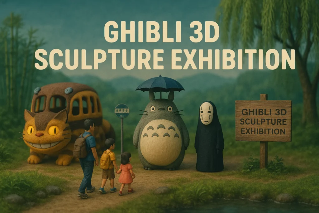 Ghibli 3D Sculpture Exhibition