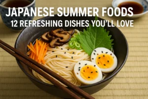 Japanese summer foods