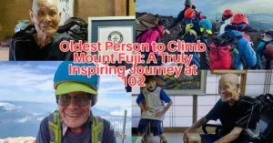 oldest person to climb Mount Fuji