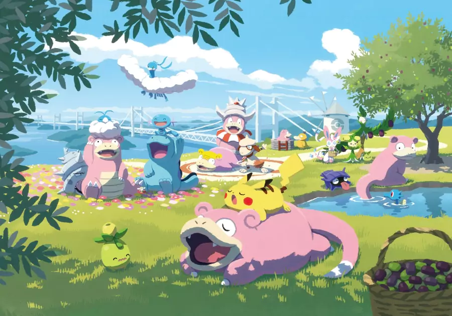  Slowpoke themed Pokémon Center Kagawa