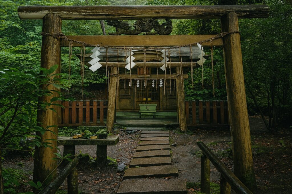 kamishikimi kumanoza shrine 