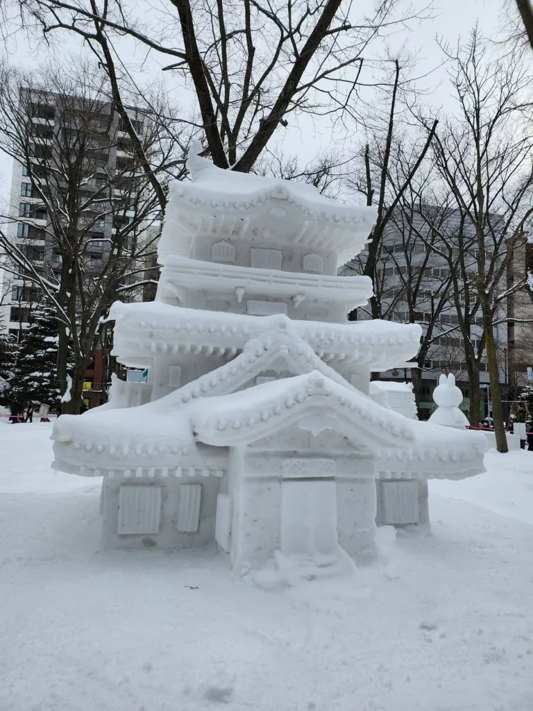 Snow in Japan
