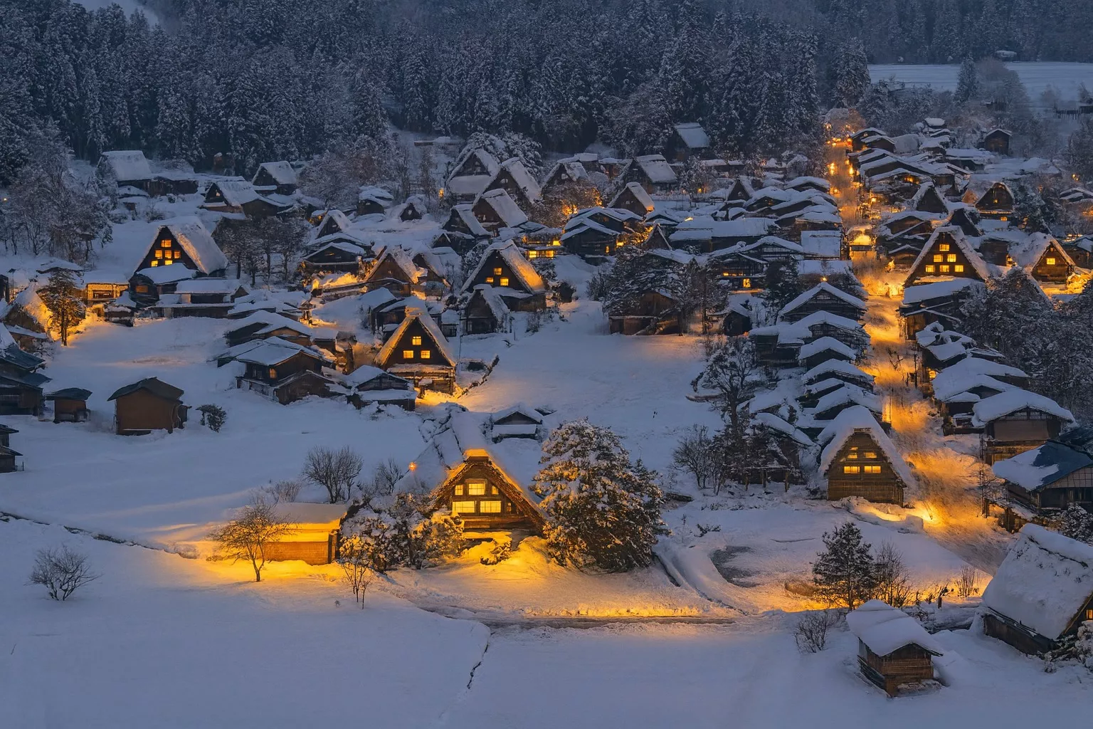 Snow in Japan — best cities