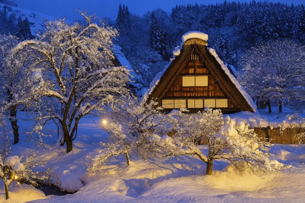 Snow in Japan