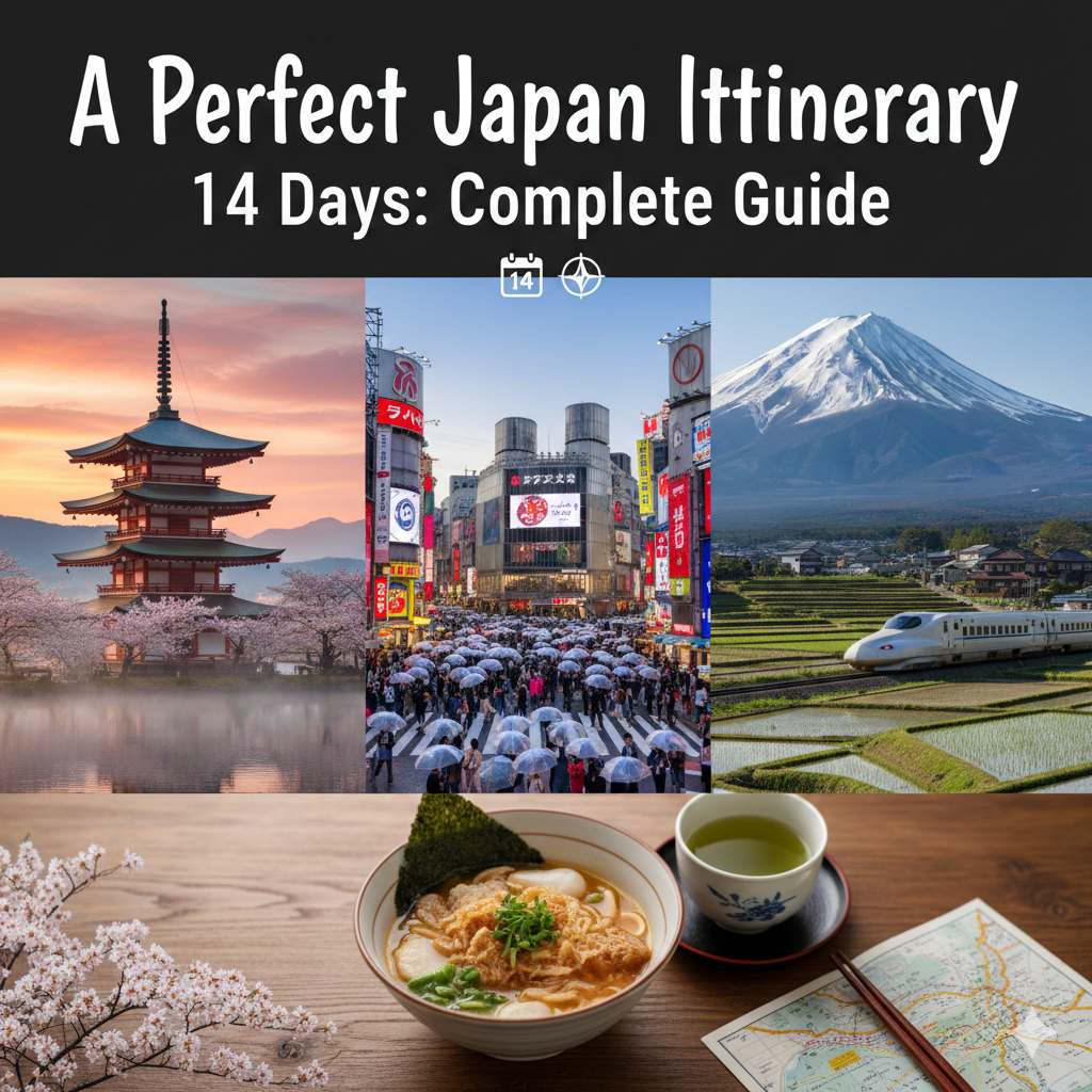 A Perfect Japan Itinerary 14 Days Complete Guide