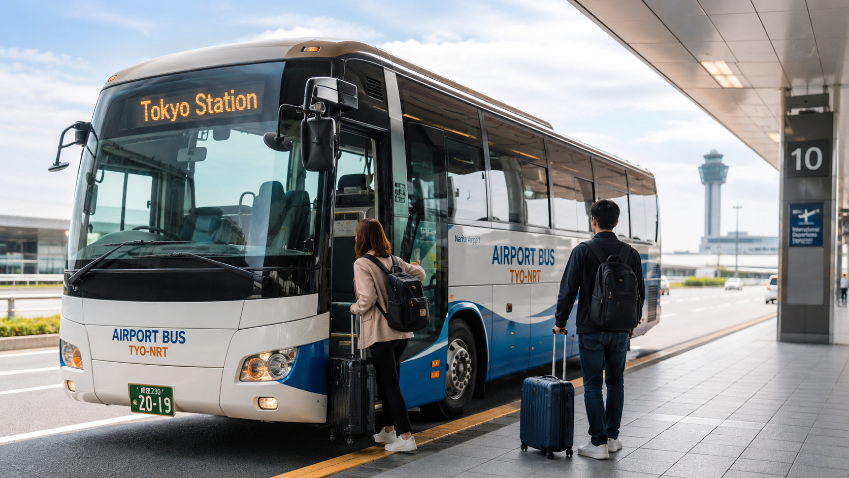 Airport Bus TYO-NRT — The Cheapest Narita Airport to Tokyo