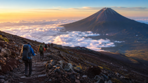 Climbing Mount Fuji 2026