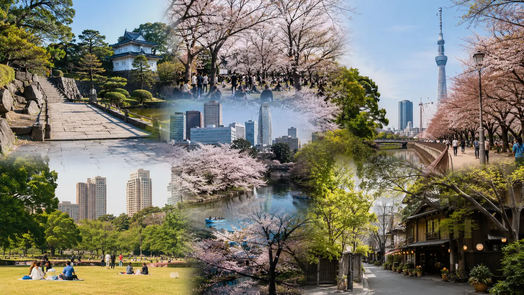 Free Parks & Gardens 🌸 free things to do in Tokyo