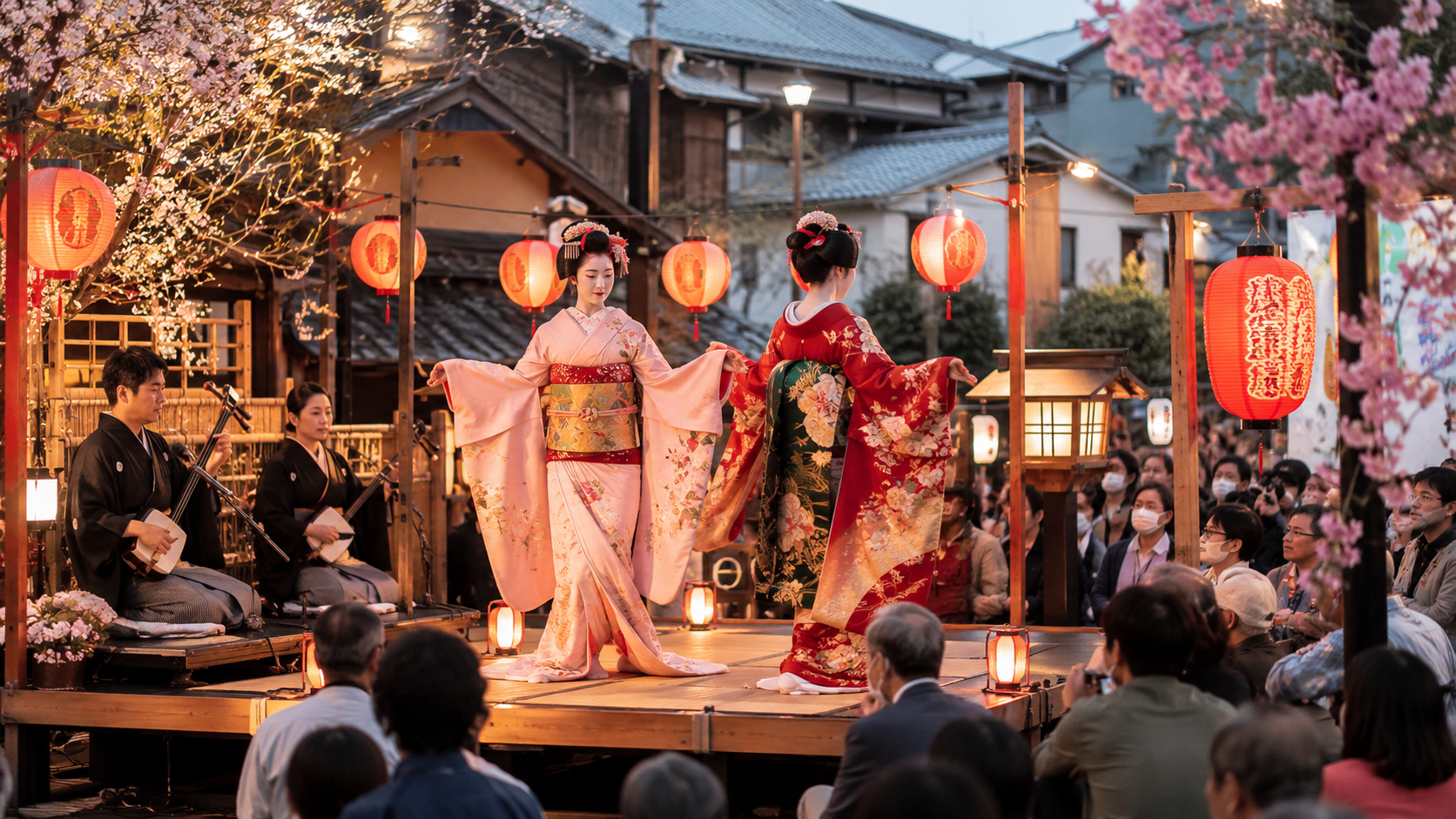 Geisha Festivals & Street Events where to see geisha in Tokyo