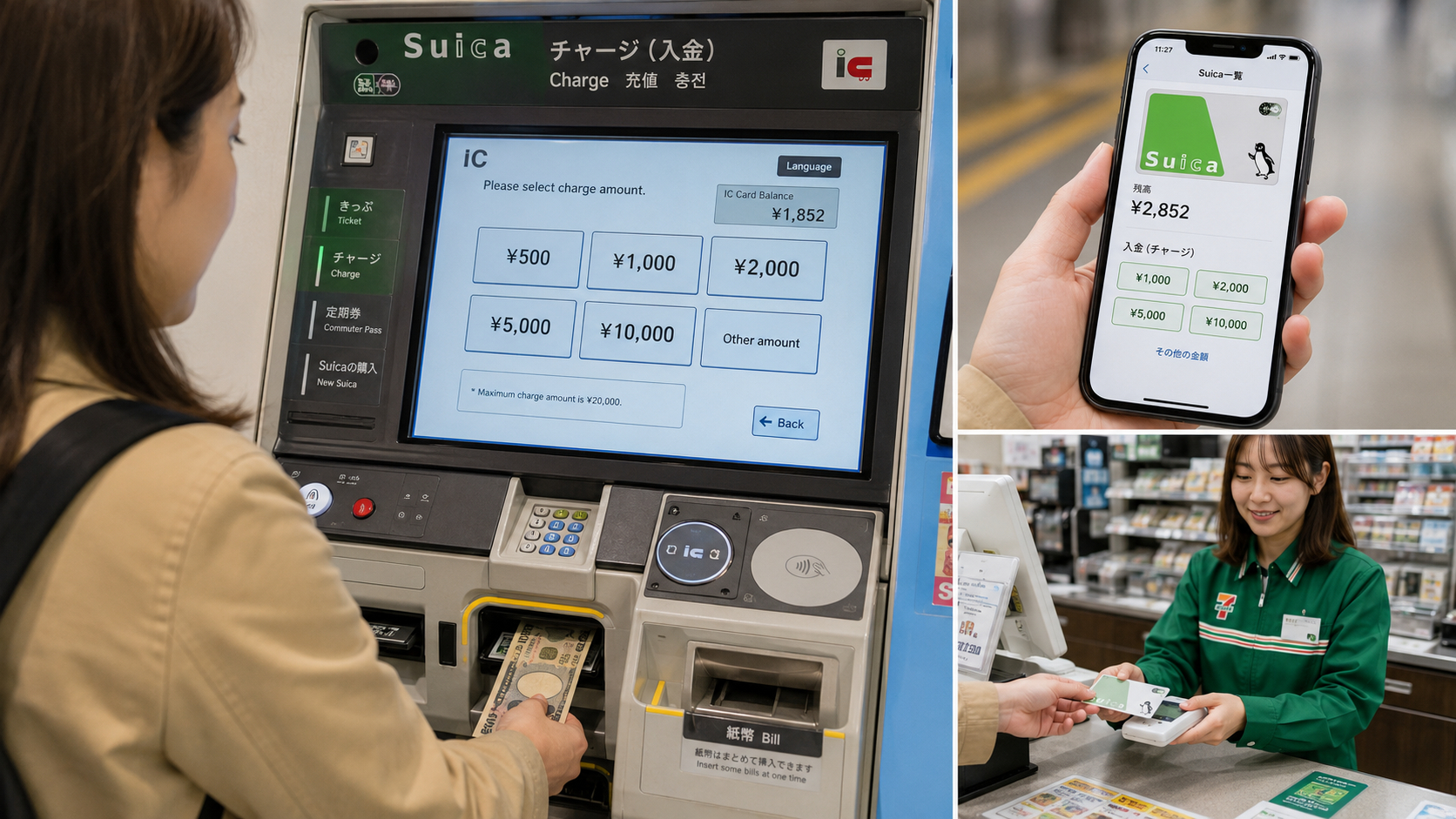 How to Charge (Top Up) Your Suica Suica card guide